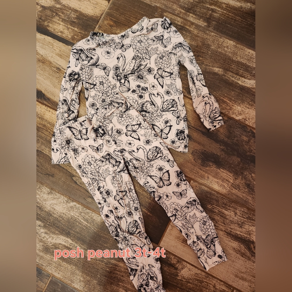 Posh Peanut Pajama Set 3t-4t